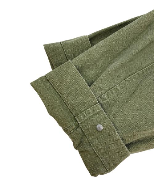 US ARMY（ユーエスアーミー）US ARMY (ユーエスアーミー) M-43ヘリボーンツイルジャケット グリーン サイズ:34Rの古着・服飾アイテム