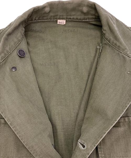US ARMY（ユーエスアーミー）US ARMY (ユーエスアーミー) M-43ヘリボーンツイルジャケット グリーン サイズ:34Rの古着・服飾アイテム