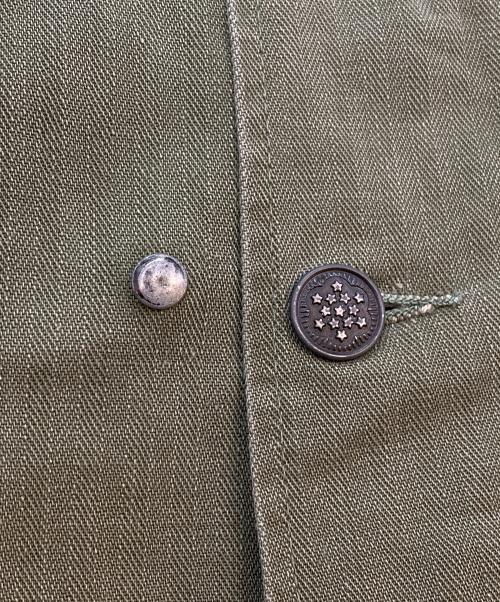 US ARMY（ユーエスアーミー）US ARMY (ユーエスアーミー) M-43ヘリボーンツイルジャケット グリーン サイズ:34Rの古着・服飾アイテム