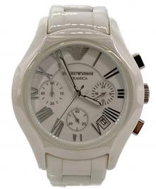 EMPORIO ARMANI（エンポリオアルマーニ）の古着「リストウォッチ」｜ホワイト