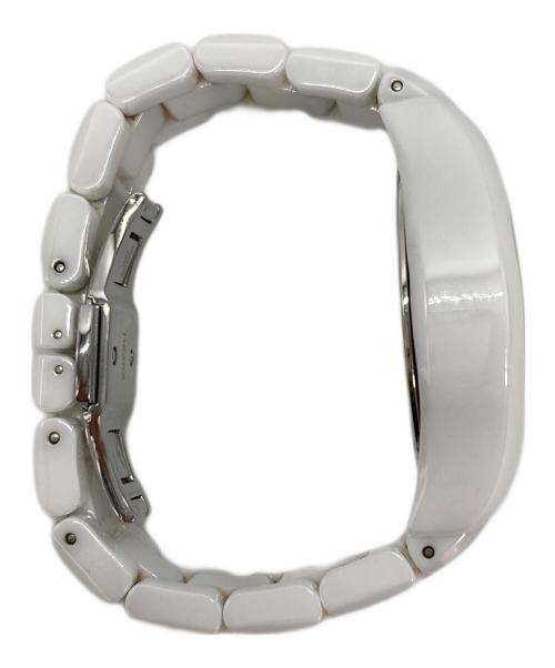 EMPORIO ARMANI（エンポリオアルマーニ）EMPORIO ARMANI (エンポリオアルマーニ) リストウォッチ ホワイトの古着・服飾アイテム