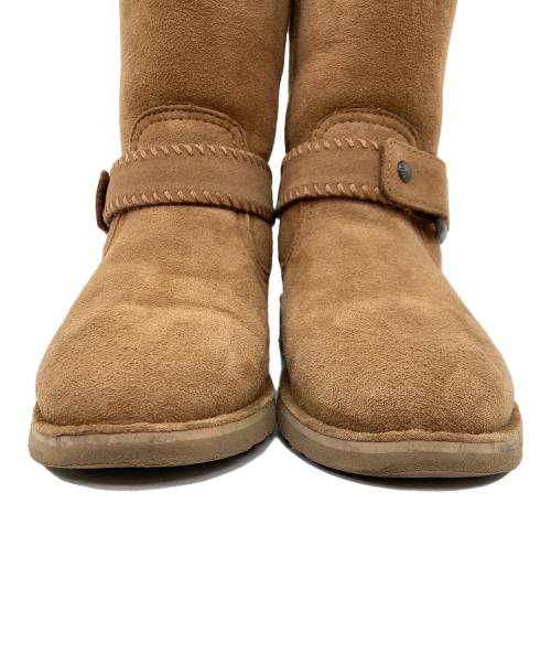UGG（アグ）UGG (アグ) セドリック ムートンエンジニアブーツ ブラウン サイズ:23の古着・服飾アイテム