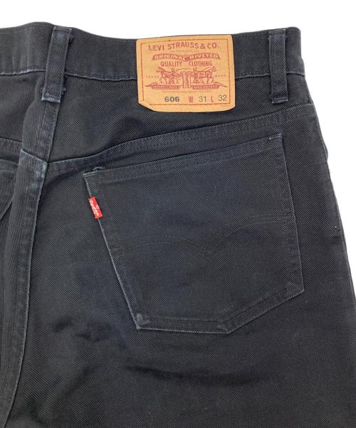 LEVI'S（リーバイス）LEVI'S (リーバイス) 606デニムパンツ ブラック サイズ:W31の古着・服飾アイテム