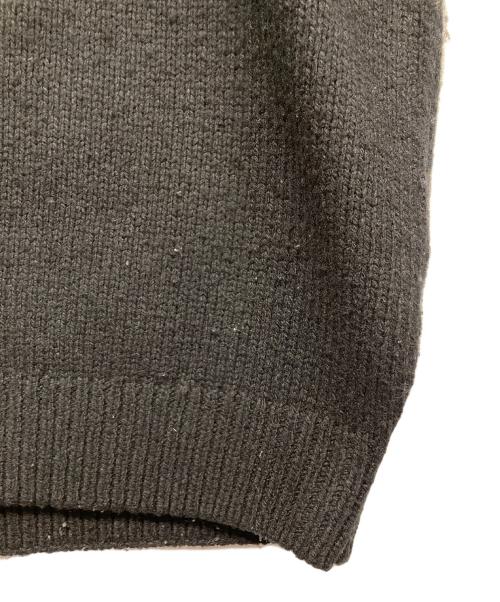 SUPREME（シュプリーム）Supreme (シュプリーム) Flocked Logo Sweater ブラック サイズ:Mの古着・服飾アイテム