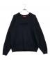 Supreme（シュプリーム）の古着「Flocked Logo Sweater」｜ブラック
