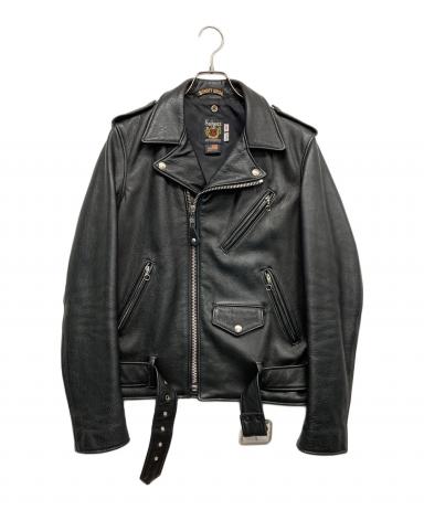 Schott ワンスター 516USTブラック ダブルライダースジャケット Schott N.Y.C（ショット） 革ジャン ライダース Schott/ショット