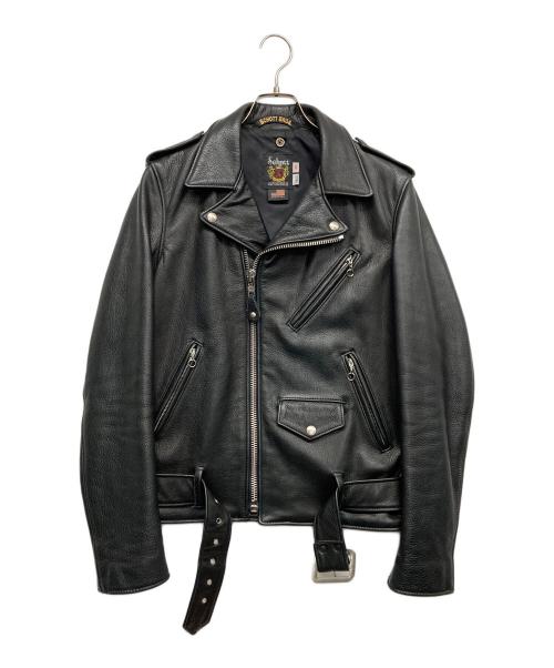 Schott（ショット）Schott (ショット) ワンスター ダブルライダースカウレザージャケット ブラック サイズ:36の古着・服飾アイテム