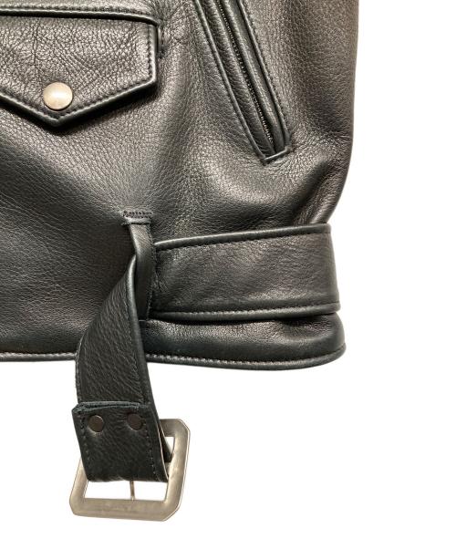 Schott（ショット）Schott (ショット) ワンスター ダブルライダースカウレザージャケット ブラック サイズ:36の古着・服飾アイテム