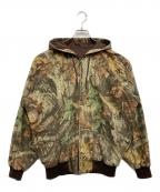 LIBERTYリバティ）の古着「カモ柄パーカー」｜ブラウン