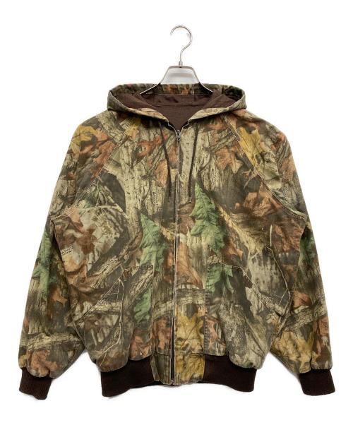 LIBERTY（リバティ）liberty (リバティ) カモ柄パーカー ブラウン サイズ:無しの古着・服飾アイテム