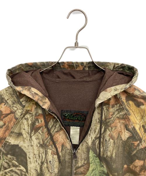 LIBERTY（リバティ）liberty (リバティ) カモ柄パーカー ブラウン サイズ:無しの古着・服飾アイテム