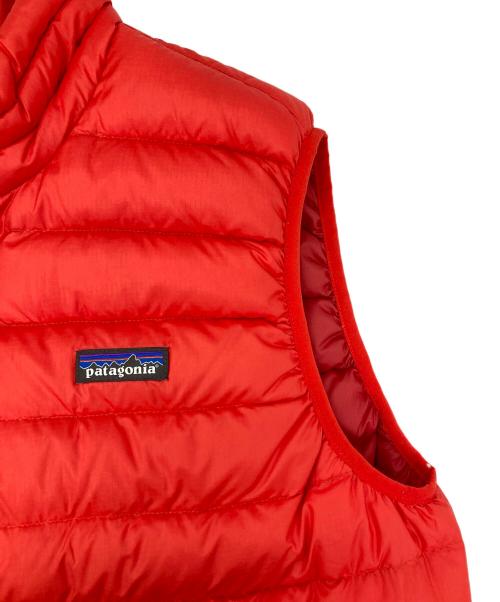 Patagonia（パタゴニア）Patagonia (パタゴニア) M's Down Sweater Vest レッド サイズ:Mの古着・服飾アイテム