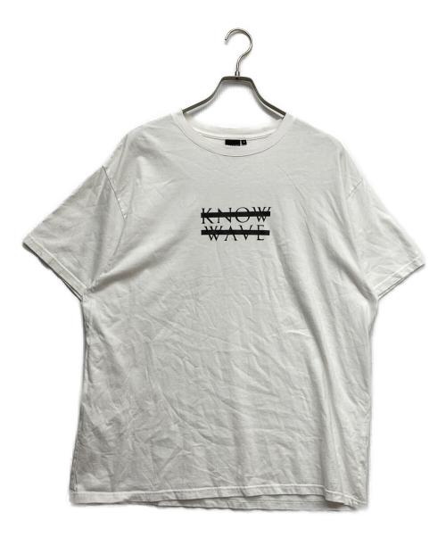 KNOW WAVE（ノウウェーブ）KNOW WAVE (ノウウェーブ) KNOW WAVE ARCHIVE LOGO T SHIRTS ホワイト サイズ:2の古着・服飾アイテム