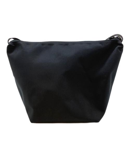 Herve Chapelier（エルベシャプリエ）Herve Chapelier (エルベシャプリエ) ナイロン舟形ショルダーバッグ ブラックの古着・服飾アイテム