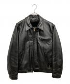 Schottショット）の古着「ライナー付きシングルライダースジャケット」｜ブラック