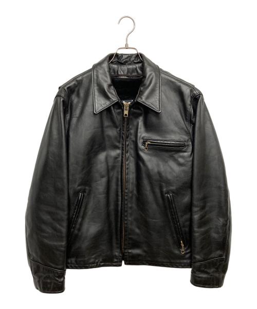 Schott（ショット）Schott (ショット) ライナー付きシングルライダースジャケット ブラック サイズ:40の古着・服飾アイテム