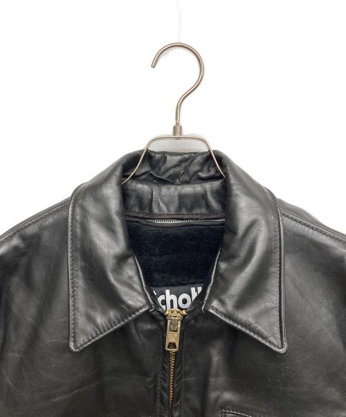 Schott（ショット）Schott (ショット) ライナー付きシングルライダースジャケット ブラック サイズ:40の古着・服飾アイテム