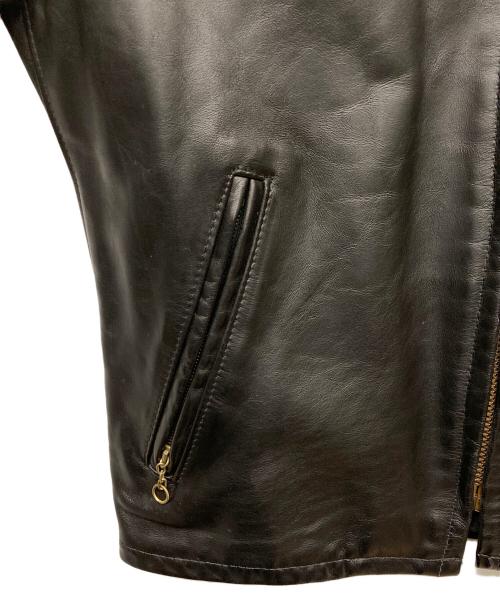 Schott（ショット）Schott (ショット) ライナー付きシングルライダースジャケット ブラック サイズ:40の古着・服飾アイテム