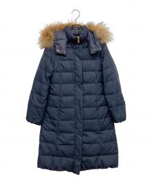 KUMIKYOKU（クミキョク）の古着「ダウンコート」｜ネイビー