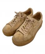 PUMA×Fenty PUMA by Rihannaプーマ×フェンティ プーマ バイ リアーナ）の古着「SUEDE CREEPERS」｜ブラウン