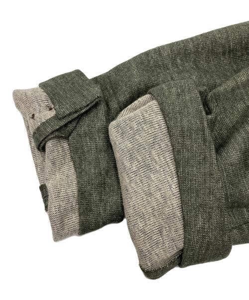 TOMORROW LAND（トゥモローランド）TOMORROW LAND (トゥモローランド) リネンナイロンジャージー シングル2Bジャケット グリーン サイズ:42の古着・服飾アイテム