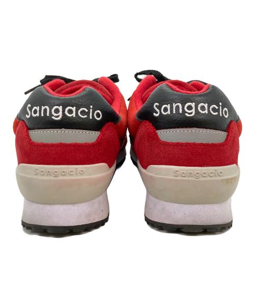 Sangacio（サンガッチョ）Sangacio (サンガッチョ) ローカットスニーカー レッド サイズ:26の古着・服飾アイテム