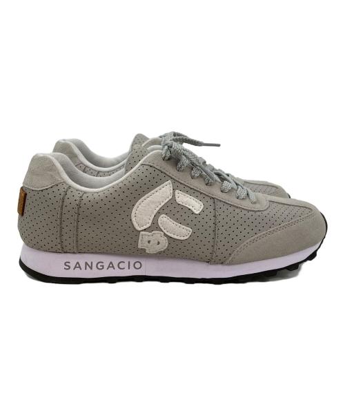 Sangacio（サンガッチョ）SANGACIO (サンガッチョ) ローカットスニーカー グレー サイズ:26の古着・服飾アイテム