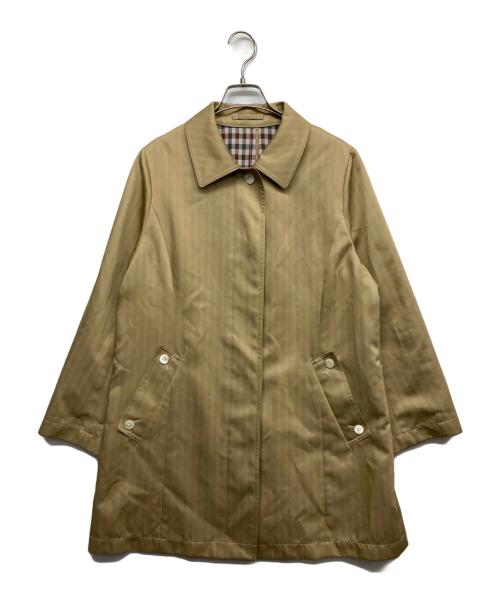 Aquascutum（アクアスキュータム）Aquascutum (アクアスキュータム) ステンカラーコート ベージュ サイズ:13の古着・服飾アイテム