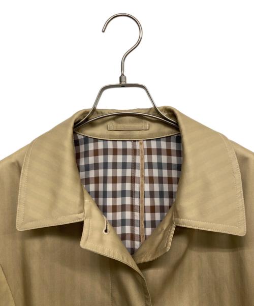 Aquascutum（アクアスキュータム）Aquascutum (アクアスキュータム) ステンカラーコート ベージュ サイズ:13の古着・服飾アイテム