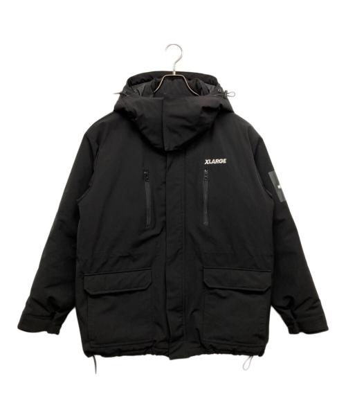 X-LARGE（エクストララージ）X-LARGE (エクストララージ) WILD THINGS (ワイルドシングス) EXPEDITION JACKET ブラック サイズ:Lの古着・服飾アイテム