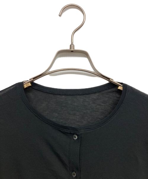 BEARDSLEY（ビアズリー）BEARDSLEY (ビアズリー) 強燃糸カーディガン ブラック サイズ:Fの古着・服飾アイテム