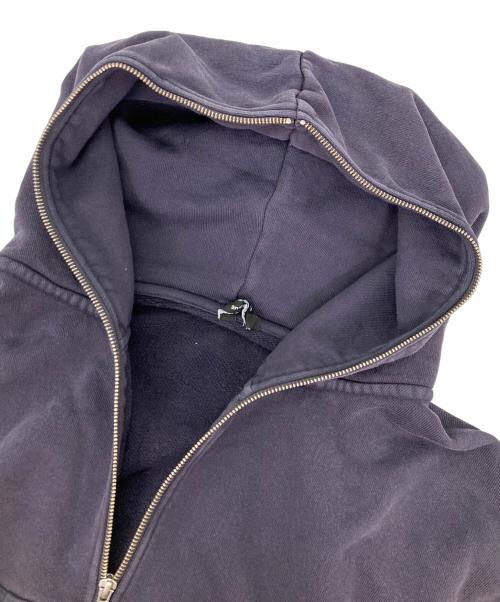 entire studios（エンタイアスタジオ）entire studios (エンタイアスタジオ) フルジップパーカー パープル サイズ:XSの古着・服飾アイテム