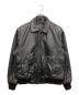 ROUNDTREE&YORKE（ROUNDTREE＆YORKE）の古着「レザージャケット」｜ブラック