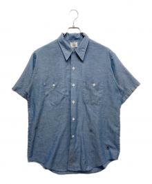 big mac（ビッグマック）の古着「シャンブレーシャツ」｜ブルー