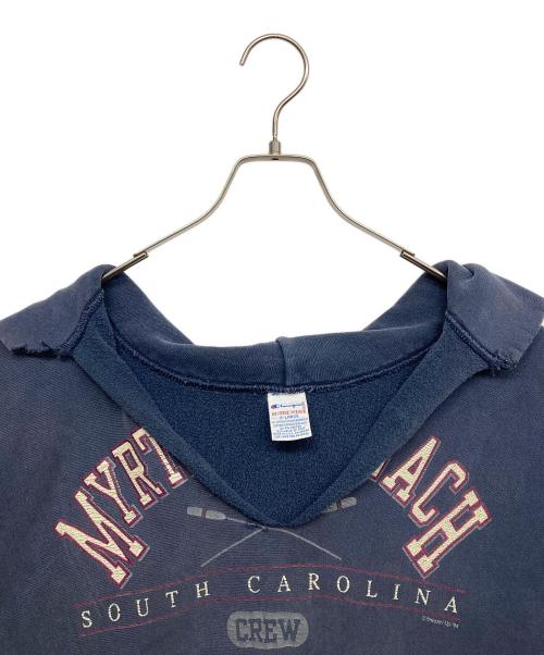 Champion（チャンピオン）Champion (チャンピオン) 90ｓリバースウィーブパーカー ネイビー サイズ:X-LARGEの古着・服飾アイテム