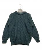 ARAN SWEATER MARKETアランセーターマーケット）の古着「ウールニット」｜ブルー