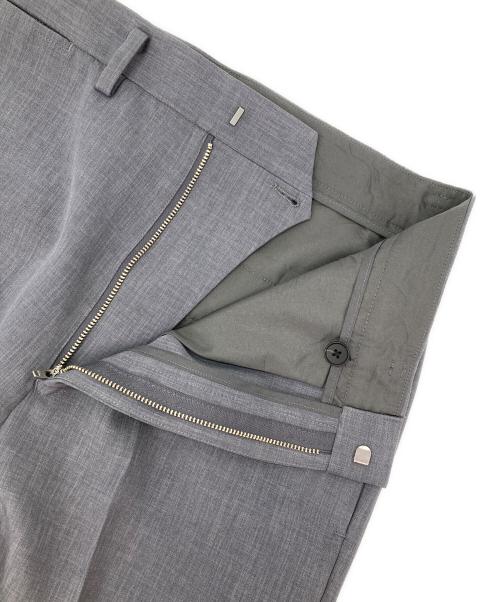 nano・universe（ナノ・ユニバース）nano・universe (ナノ・ユニバース) ダブルクロスウェザーパンツ グレー サイズ:Mの古着・服飾アイテム