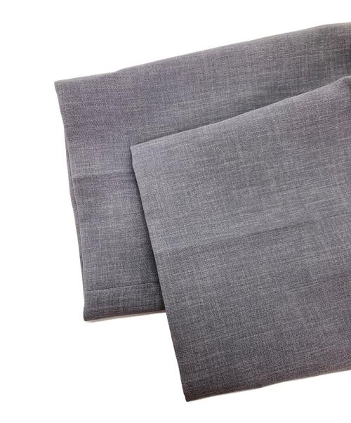 nano・universe（ナノ・ユニバース）nano・universe (ナノ・ユニバース) ダブルクロスウェザーパンツ グレー サイズ:Mの古着・服飾アイテム