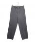 nano・universe（ナノ・ユニバース）の古着「ダブルクロスウェザーパンツ」｜グレー