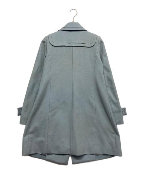 TO BE CHIC（トゥービーシック）TO BE CHIC (トゥービーシック) ウールコート ブルー サイズ:40の古着・服飾アイテム