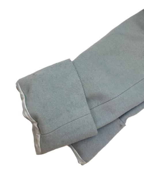 TO BE CHIC（トゥービーシック）TO BE CHIC (トゥービーシック) ウールコート ブルー サイズ:40の古着・服飾アイテム