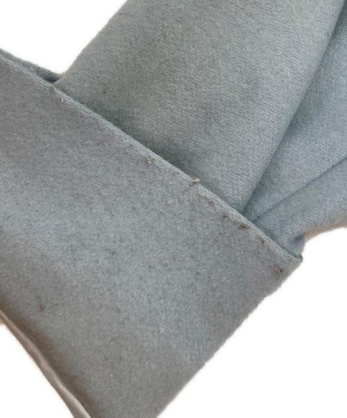 TO BE CHIC（トゥービーシック）TO BE CHIC (トゥービーシック) ウールコート ブルー サイズ:40の古着・服飾アイテム