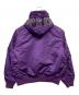 Supreme (シュプリーム) Hooded MA-1 ジャケット パープル サイズ:L：27000円