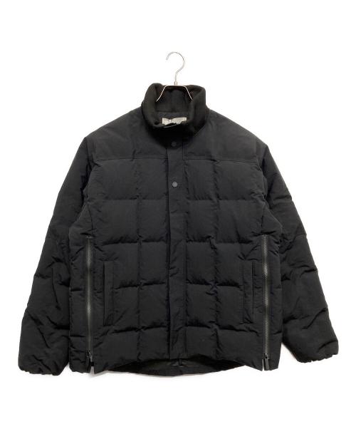 hotel palace（ホテルプレイス）hotel palace (ホテルプレイス) ナイロンタッサーダウンジャケット ブラック サイズ:Lの古着・服飾アイテム