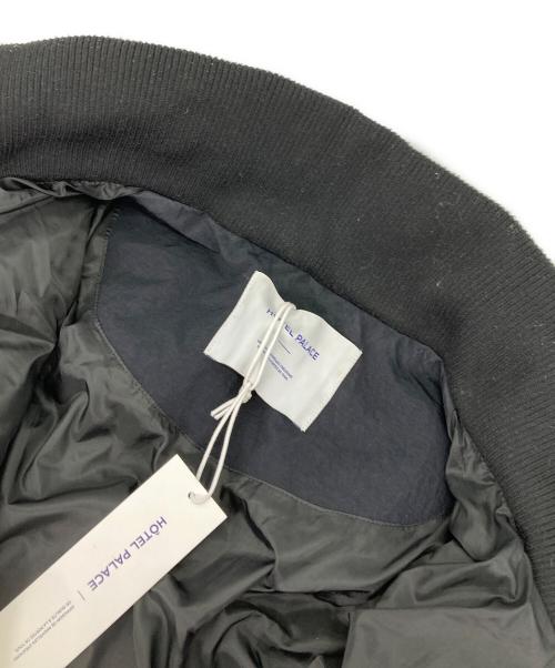 hotel palace（ホテルプレイス）hotel palace (ホテルプレイス) ナイロンタッサーダウンジャケット ブラック サイズ:Lの古着・服飾アイテム