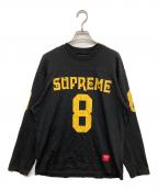 SUPREMEシュプリーム）の古着「Affiliated L/S Football Top」｜ブラック