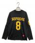 Supreme（シュプリーム）の古着「Affiliated L/S Football Top」｜ブラック