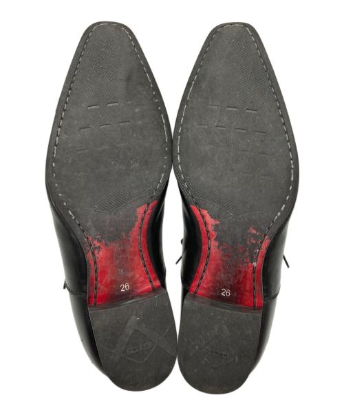 REGAL（リーガル）REGAL (リーガル) ストレートチップシューズ ブラック サイズ:26の古着・服飾アイテム