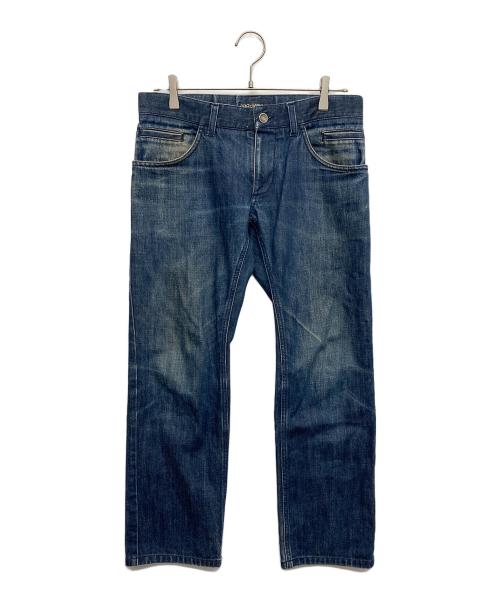 DOLCE & GABBANA（ドルチェ＆ガッバーナ）DOLCE & GABBANA (ドルチェ＆ガッバーナ) デニムパンツ ブルー サイズ:43の古着・服飾アイテム