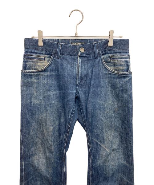 DOLCE & GABBANA（ドルチェ＆ガッバーナ）DOLCE & GABBANA (ドルチェ＆ガッバーナ) デニムパンツ ブルー サイズ:43の古着・服飾アイテム